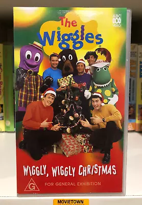 THE Wiggles - WIGGLY WIGGLY CHRISTMAS - ABC FOR KIDS - 1997 - VHS • $29.95