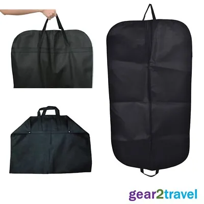 £7.99 • Buy Full Size Suit Carrier Garment Cover Clothing Travel Bag Strong Woven Nylon NEW