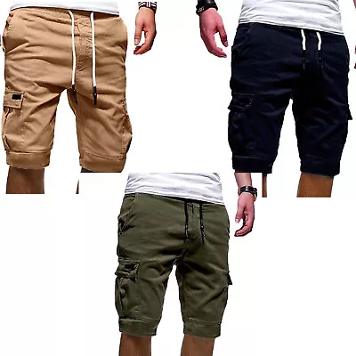 ON SALE!! Men's Fashion Casual Chino Cargo Shorts Multi Pockets Pants Up To 40  • $15.99