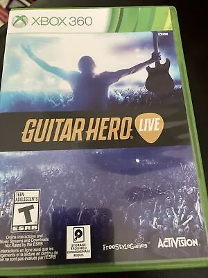 Guitar Hero Live Bundle (Microsoft Xbox 360 2015) • $9.39