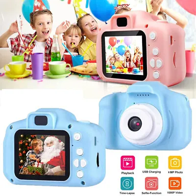 £12.92 • Buy Children Kids Gift LCD Camera For Mini Toy Digital Children Camera UK 1080P HD
