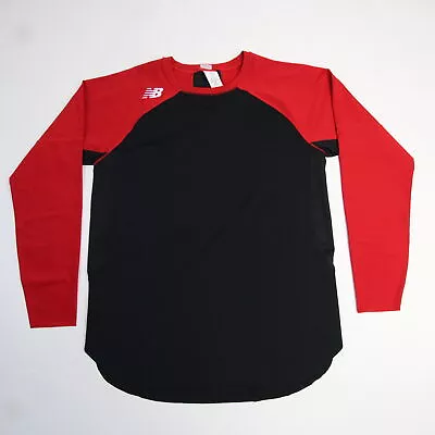 $28.49 • Buy New Balance Long Sleeve Shirt Men's Black/Red New With Defect