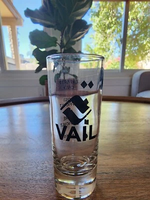 $9.99 • Buy RARE Vail Colorado Ski Resort Shooter Shot Glass | 4in Tall