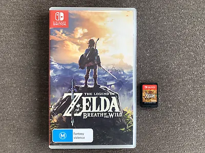 $57 • Buy The Legend Of Zelda: Breath Of The Wild - Nintendo Switch, 2017 - Like New.