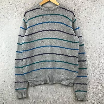 Vintage Donner Mountain Wool Nordic Ski Sweater Knit Size XL • $19.99