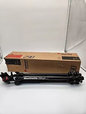 Manfrotto - 290 Tripod With Fluid Video Head - Black [READ] • $75