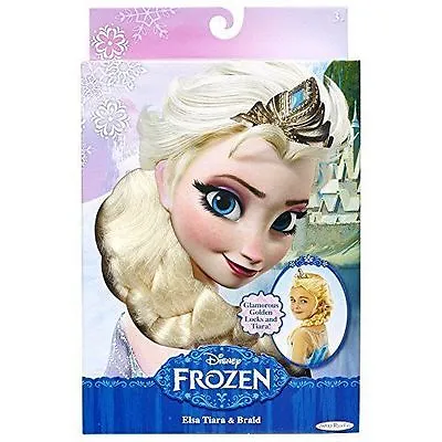 Disney Frozen Elsa's Tiara And Braid Free Shipping New • $8.88