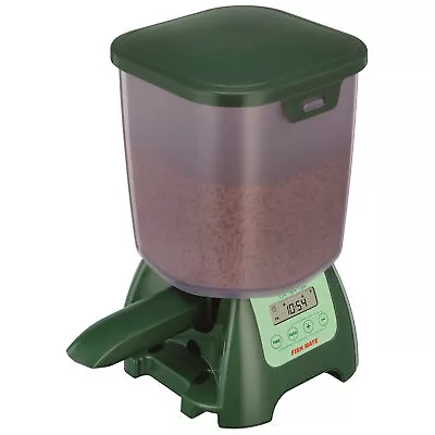 Fishmate P7000 Automatic Feeder Auto Fish Mate Pond Food Holiday Auto Feeding • £79.99