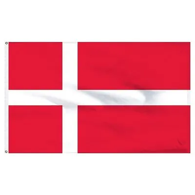 $8.44 • Buy Danish National Flag 3x5 Ft Country Denmark Dansk Copenhagen Scandinavian Banner