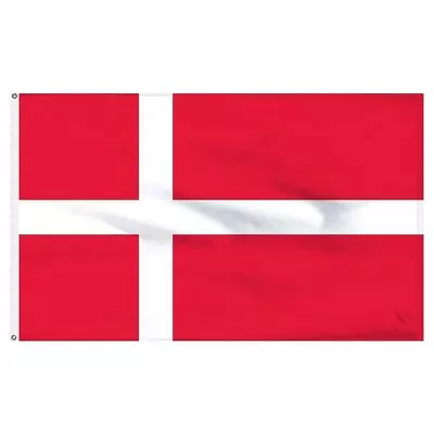 $8.44 • Buy Danish National Flag 3x5 Ft Country Denmark Dansk Copenhagen Scandinavian Banner