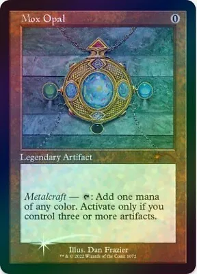 1 X Mox Opal - Secret Lair (1072) - Etched Foil - LP - Magic The Gathering • $119.95