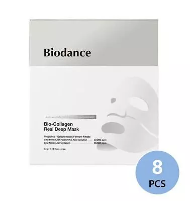 BIODANCE Bio Collagen Real Deep Mask 8pcs • £54.44