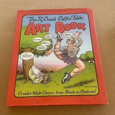 The R. Crumb Coffee Table Art Book 1997 FIRST EDITION Hardcover - Peter Poplaski • $49.95