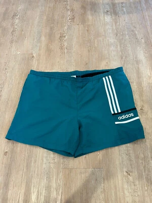 $35 • Buy Vintage 90s Adidas Shorts Three Stripe Trefoil