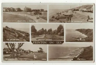 £2 • Buy Frinton On Sea Essex Vintage 1958 RP Multiview Postcard 343c