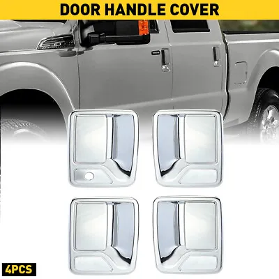 For Ford F-250 F-350 F-450 Super Duty 4Doors 1999-2016 Chrome Door Handle Covers • $23.19