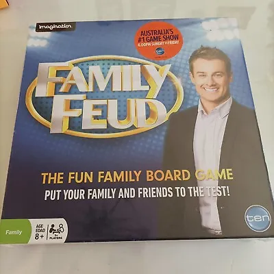 Imagination Family Feud Board Game Christmas Gift Sealed New In Box Boardgame  • $15