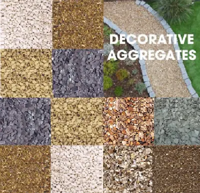  20KG Decorative Aggregates Stone Garden Landscaping Gravel Chippings Slate • £12.47