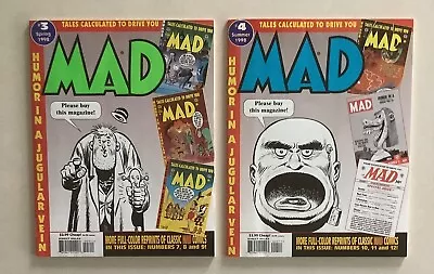 Lot Of 2: MAD Magazine 199 Full-Color Reprints 3 And 4 Covering Issues 7 Thru 12 • $40