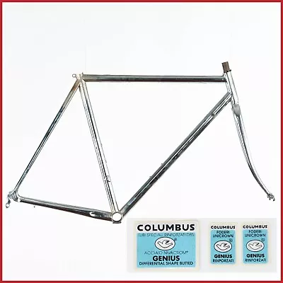 Nos Olmo Super Light Columbus Genius Steel Frame Vintage Road Racing Bike 53 • $449