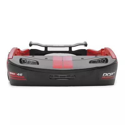 Boys Red Turbo Race Car Twin Plastic Toddler Race Car Bed Kid Child Bedroom NEW • $289.99