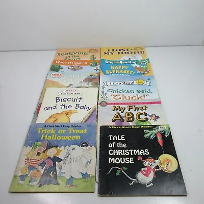 Lot Of 10 My First Reader & Level 1 Reader Books - Hello Reader  I Can Read • $15