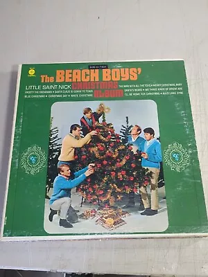 Vintage THE BEACH BOYS CHRISTMAS ALBUM “Little St Nick” Capitol SM-2164 • $29.99
