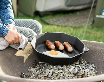 £14.99 • Buy Heavy Duty Cast Iron Decogon Frying/ Skillet Pan