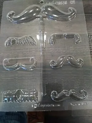 Mustache Sucker Chocolate Candy Mold A2 • $1.75