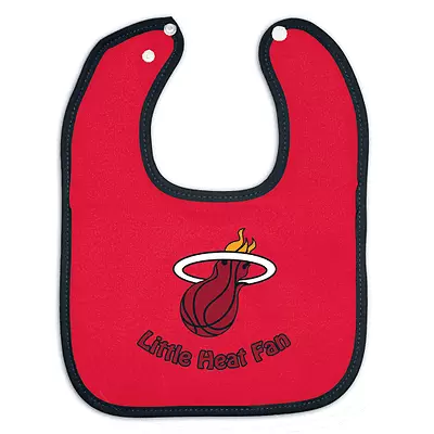 Miami Heat Baby Bib  • $9