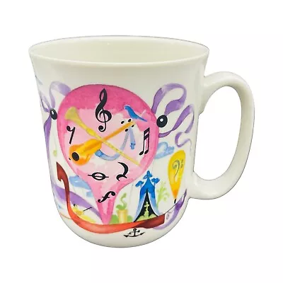 Villeroy & Boch Le Balloon Jean Mercier Porcelain Coffee Cup/Mug Music Lute • $33.57