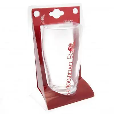 £11.55 • Buy Liverpool FC 15.5CM Tall Tulip Pint Glass Official Merchandise NEW UK