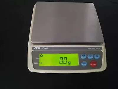 A&D EK-600i Precision Lab Balance Compact Digital Scale 600g 0.1g Jeweler's • $149.95