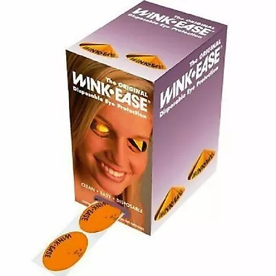 Original Wink Ease Eye Protection Disposable Tanning Sunbed Goggles UVA Cones • £40.99