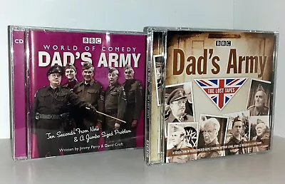 DAD'S ARMY - The Lost Tapes & 2 Classic Radio Episodes - 2 CD Audio Books • £7.99
