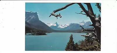 Montana Vintage Postcard / Lake St. Mary • $0.50