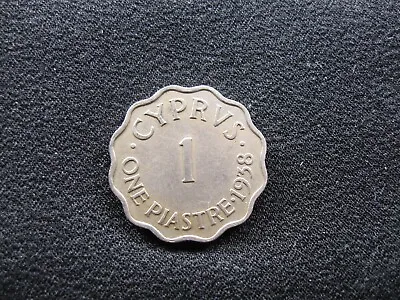 Old World Coin CYPRUS 1 Piastre 1938 KM23 King George VI (299) • $2.99