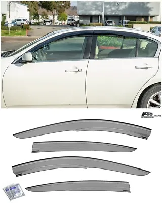 EOS Visors For 07-15 G25 G35 G37 Q40 Mugen Tape-On Side Window Vents Rain Guards • $32.99