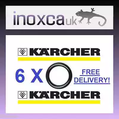 £2.99 • Buy 6 X  KARCHER HD HDS HOSE NOZZLE JET LANCE SPARE O-RING SEALS O RINGS O RING SEAL