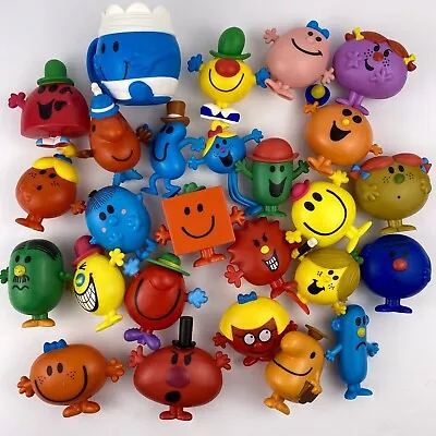 Mr Men Little Miss Figures Lot McDonalds 2017-2019 25 Figures 1 Cup • $32.19