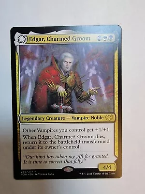 MTG Edgar Charmed Groom   Edgar Markov's Coffin Innistrad: Crimson Vow 236/277 • $3.68