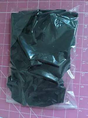 Black Latex Scraps 0.4mm Thickness • £4