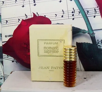 Jean Patou Moment Supreme Extrait / Parfum 1/5 FL. OZ. With Box. Vintage • $119.99