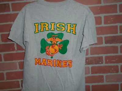 United States Marine Corps    Irish Marines    Tshirt Adult Medium • $9.99