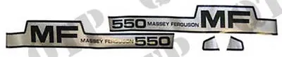 £30.98 • Buy Massey Ferguson Tractor Decal Kit 550