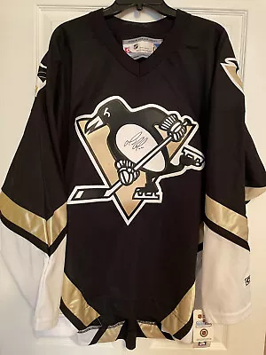 Mario Lemieux Signed Pittsburgh Penguins Jersey Autographed Adidas NHL Authentic • $1200