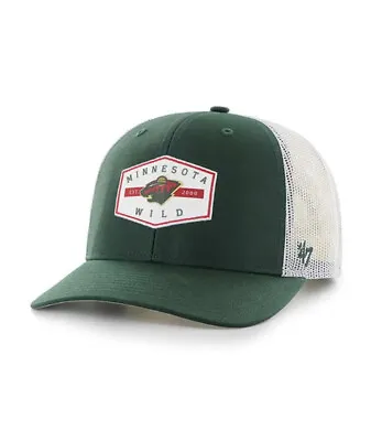 Minnesota Wild 47 Brand NHL Trucker Adjustable Snapback Hat Mesh Cap • $34.99