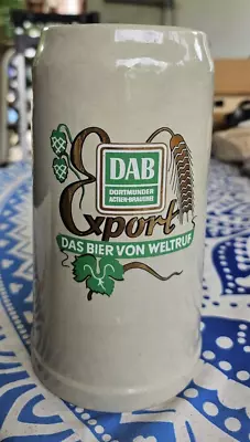 DAB DORTMUNDER ACTIEN-BRAUEREI - Marzi Remi German Beer Stein Mug Krug 1 Liter • $14.99