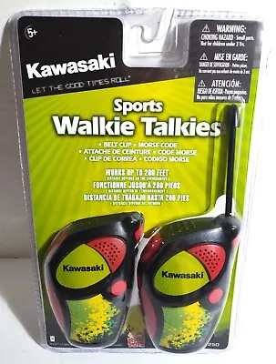 Kawasaki Sports Walkie Talkies NIP • $12.99