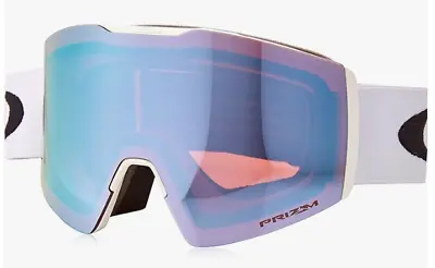 NEW Oakley Fall Line L Snow Goggles-Matte White-Prizm Sapphire Lens • $149.99